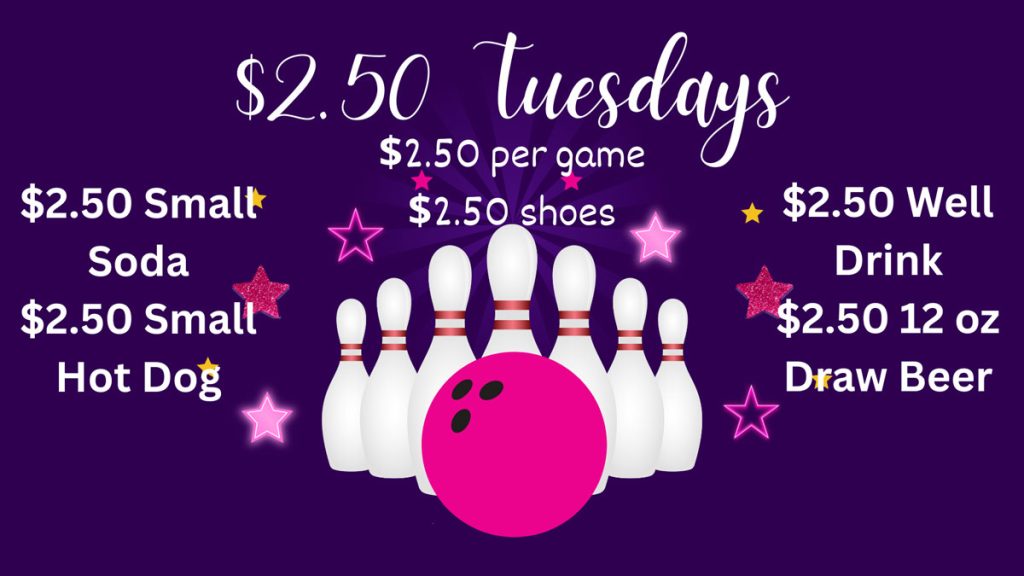 bowling specials