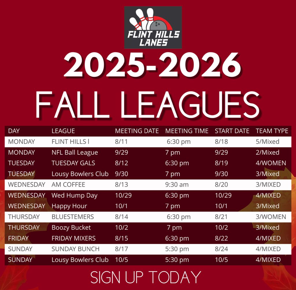 fall leagues 2025